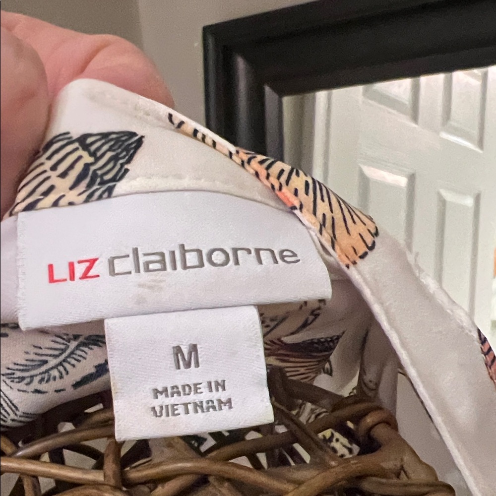 Shell Print Button-Up Blouse - image 2